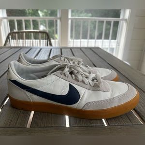 Nike Killshot Size 11.5 white with blue swoosh